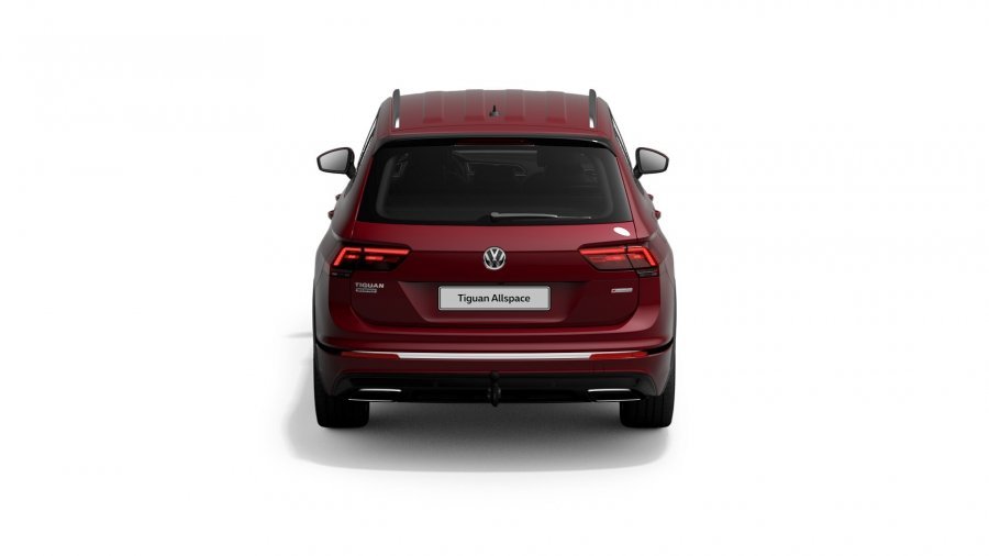 Volkswagen Tiguan Allspace, Allspace Highline 2,0 TDI 4M 7DSG, barva červená