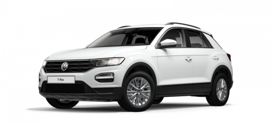 Volkswagen T-Roc, 1,0 TSI 6G, barva bílá