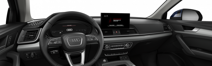 Audi Q5, Q5 40 TDI 150kW quattro, barva modrá
