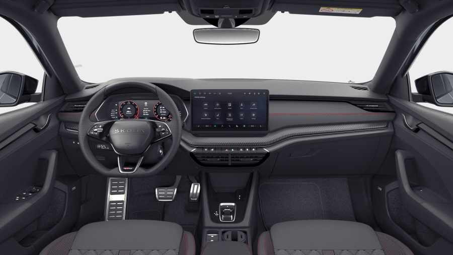 Škoda Octavia, 2,0 TSI 195 kW 7° automatická DSG, barva šedá