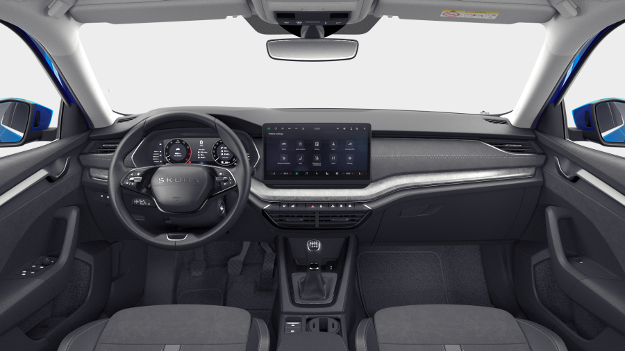 Škoda Octavia, 1,5 TSI 110 kW 6° manuální, barva modrá