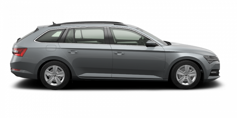 Škoda Superb, 2,0 TDI 110 kW 7-speed automat., barva šedá