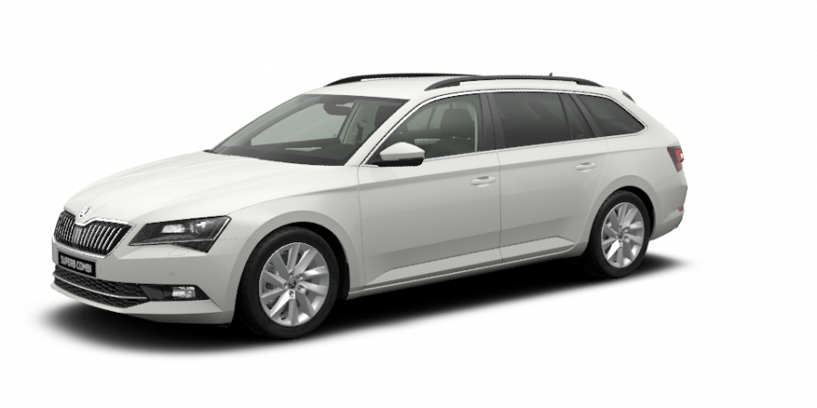 Škoda Superb, 2,0 TDI 140 kW 7-stup. automat., barva bílá
