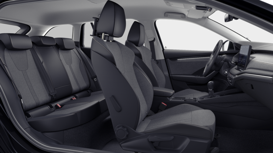 Škoda Octavia, 1,5 TSI 110 kW 6° manuální, barva černá