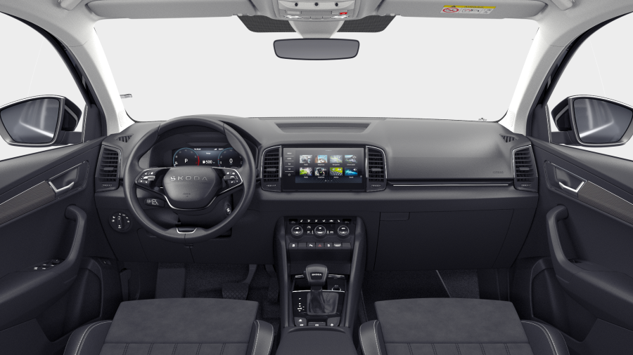 Škoda Karoq, 1,5 TSI 110 kW 7° automatická DSG, barva černá