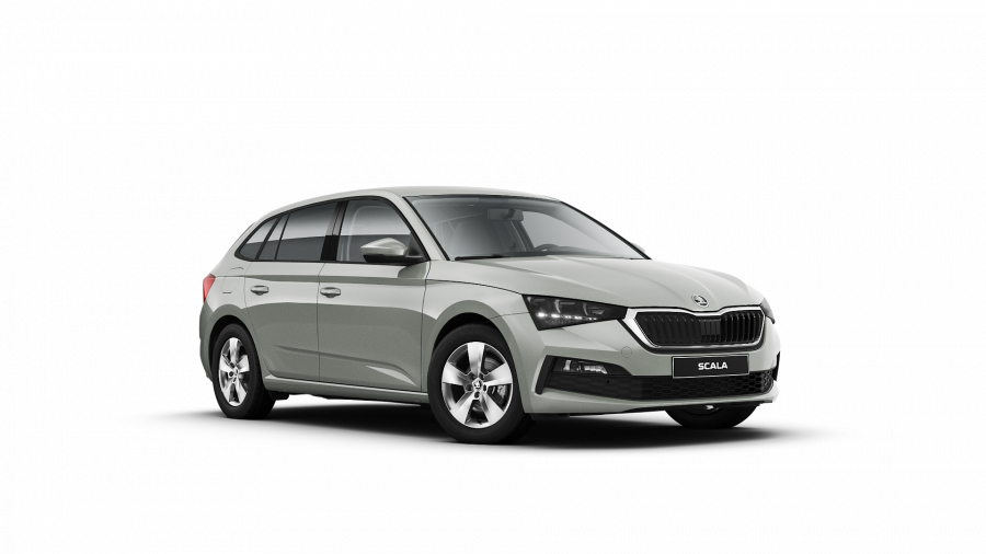 Škoda Scala, 1,5 TSI 110 kW 6-stup. mech., barva šedá