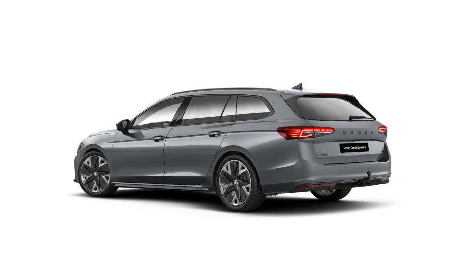 Škoda Superb, 2,0 TSI 195 kW 7° automatická DSG 4x4, barva šedá