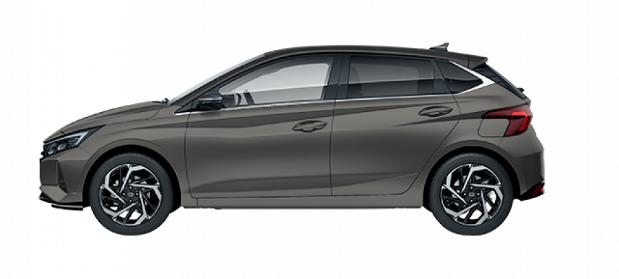 Hyundai i20, 1,2i 62 kW (95 NAT) 5 st. man, barva šedá