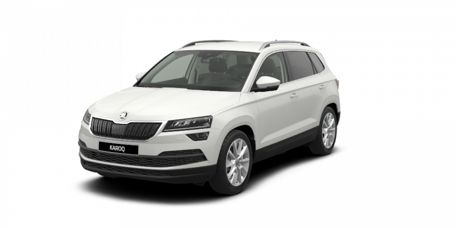 Škoda Karoq, 1,5 TSI 110 kW 7-stup. automat. 4x4, barva bílá