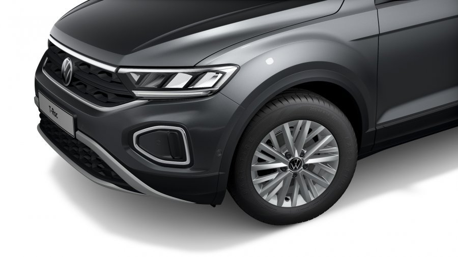 Volkswagen T-Roc, T-Roc Life 1,5 TSI 110 kW 6G, barva šedá