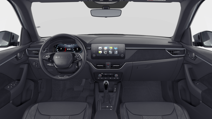 Škoda Kamiq, 1,0 TSI 85 kW 7° automatická DSG, barva stříbrná