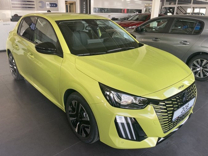 Peugeot 208, Peugeot 208 ALLURE PureTech 100 S&S MAN6, barva žlutá