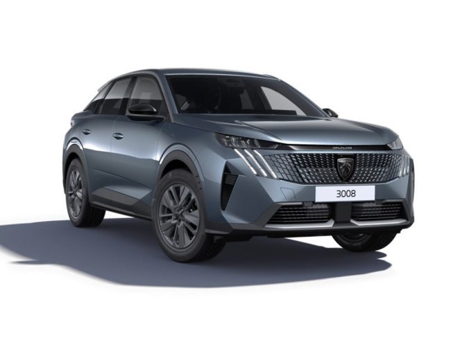 Peugeot 3008, Peugeot 3008 ALLURE Hybrid 145k, Panoramic Navigation, barva modrá