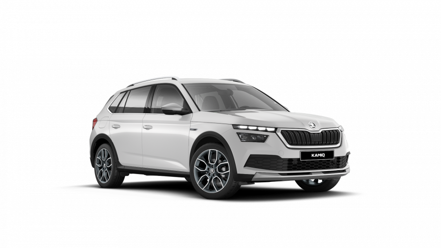 Škoda Kamiq, 1,0 TSI 81 KW 6-stup. mech., barva bílá