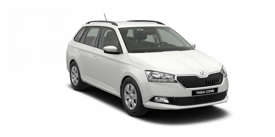 Škoda Fabia, 1,0 MPI 55 kW 5-stup. mech., barva bílá