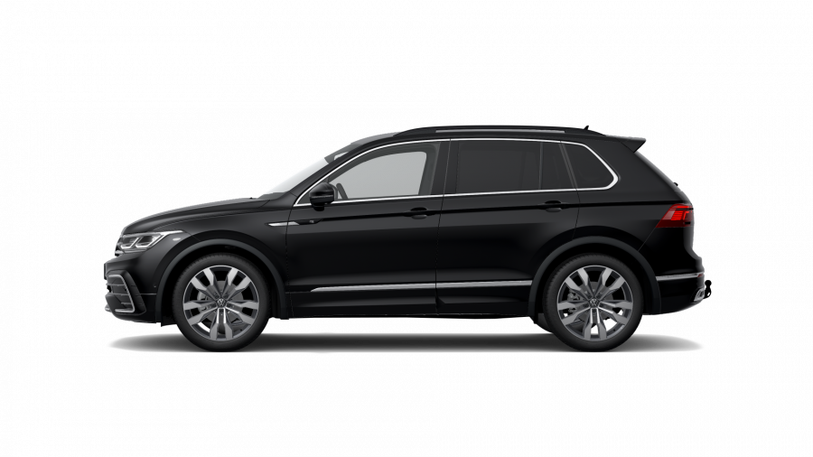 Volkswagen Tiguan, Tiguan R-Line 2,0 TDI 110 kW 4M 7DSG, barva černá