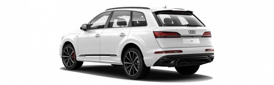 Audi Q7, Q7 S line 50 TDI quattro, barva bílá