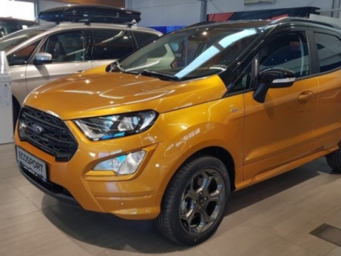 Ford EcoSport, 1.0 EcoBoost, barva žlutá