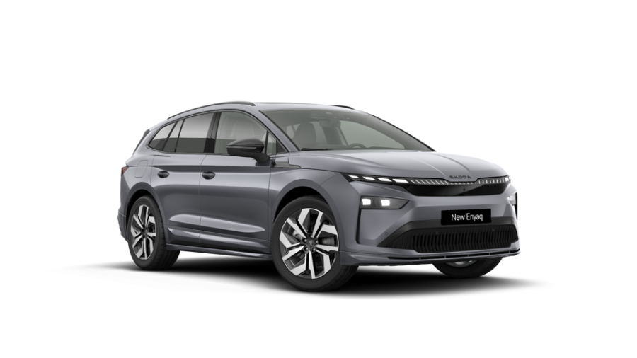 Škoda Enyaq iV, 82 kWh 1-stup. automat. 4x4, barva šedá