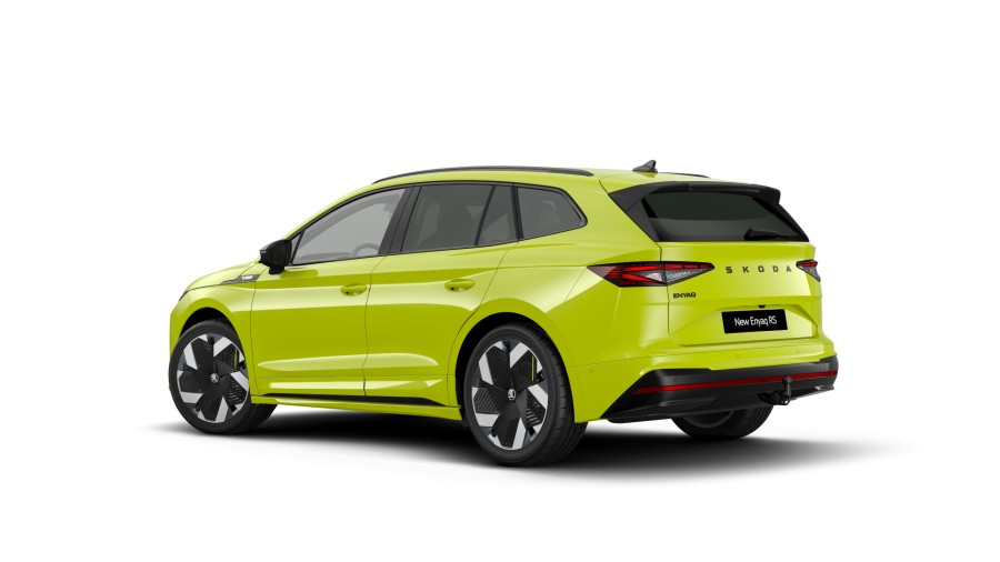 Škoda Enyaq iV, 84 kWh 1° automatická 4x4, barva zelená