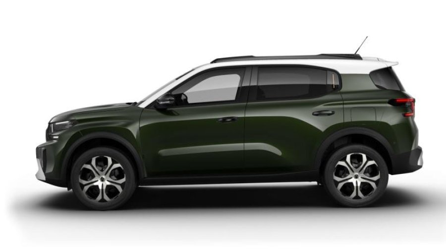 Citroën C3 Aircross, PLUS Turbo 100 MAN6, barva zelená
