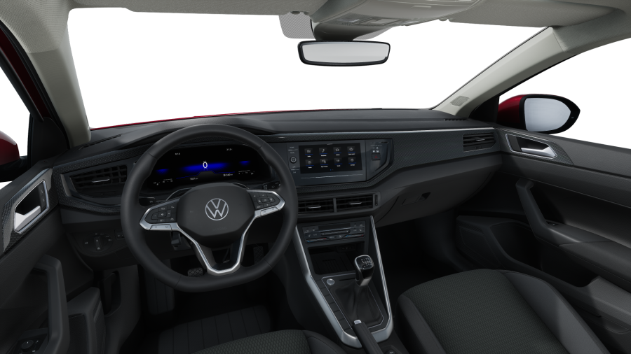 Volkswagen Taigo, Taigo People 1,0 TSI 85kW 6G, barva červená
