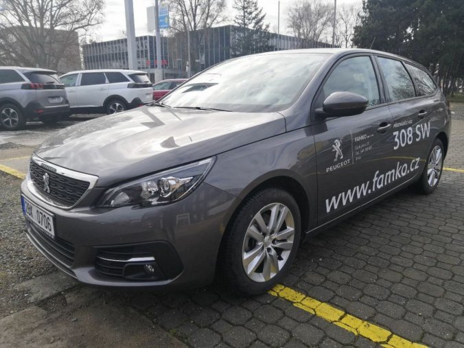 Peugeot 308, SW Active 1,2 PureTech 130 96, barva šedá