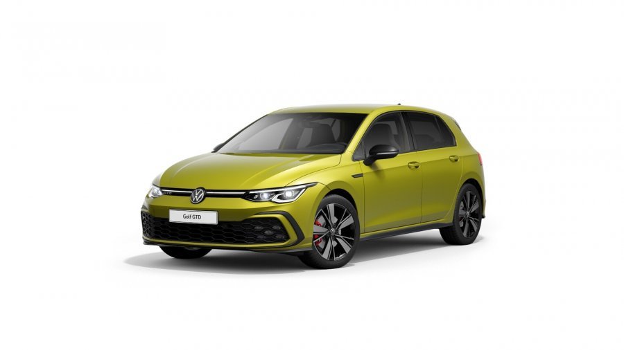 Volkswagen Golf, Golf GTD 2,0 TDI 7DSG, barva žlutá