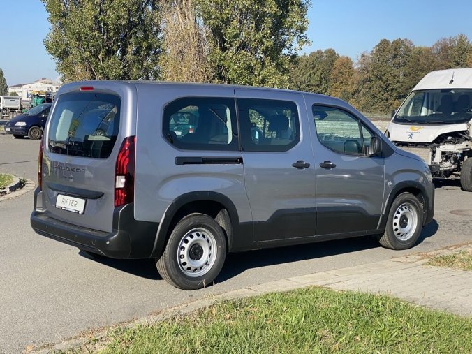 Peugeot Rifter, Peugeot Rifter LONG ACTIVE BlueHDi 100 S&S MAN6 s homologací N1, barva šedá