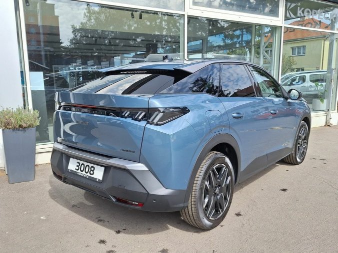 Peugeot 3008, Peugeot 3008 ALLURE Hybrid 145 e-DCS6, barva modrá