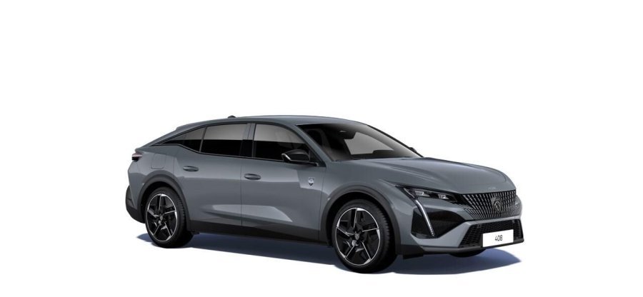 Peugeot 408, Peugeot 408 GT HYBRID 145 e-DCS6, barva šedá