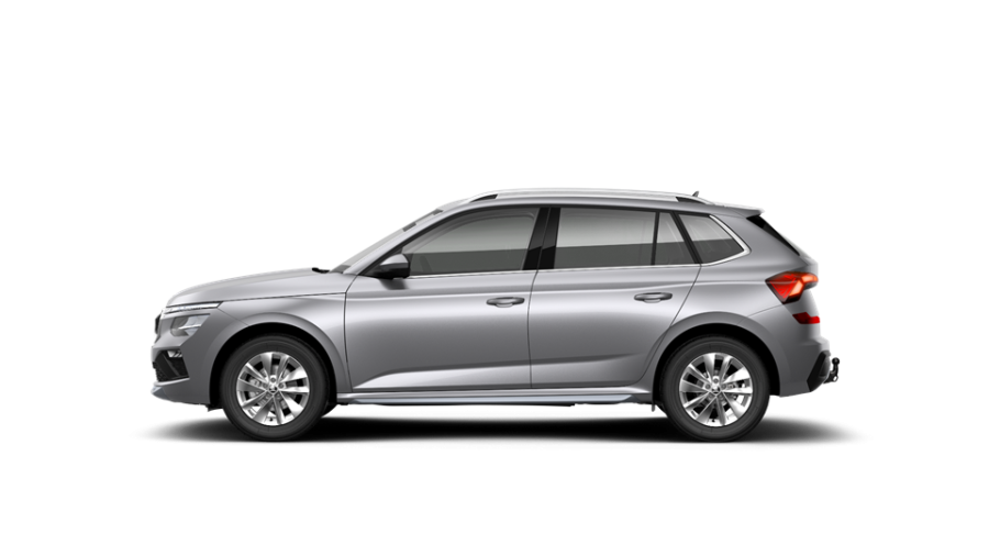 Škoda Kamiq, 1,0 TSI 85 kW 6-stup. mech., barva stříbrná