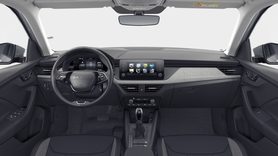 Škoda Scala, 1,0 TSI 85 kW 7° automatická DSG, barva stříbrná