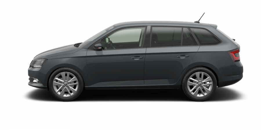 Škoda Fabia, 1,0 TSI 81 kW 6-stup. mech., barva šedá