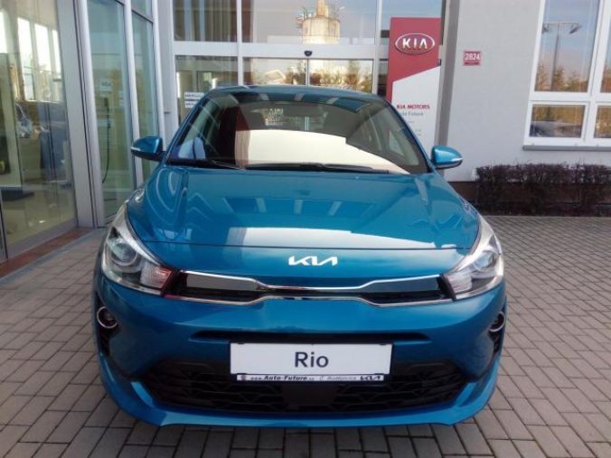 Kia Rio, 1,2 DPI Exclusive MY22, barva modrá