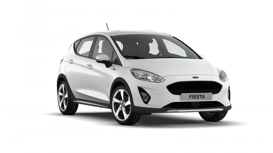 Ford Fiesta, Active, 5dveřová, 1.0 EcoBoost 92 kW/125 k, 7st. automatická DCT, barva bílá