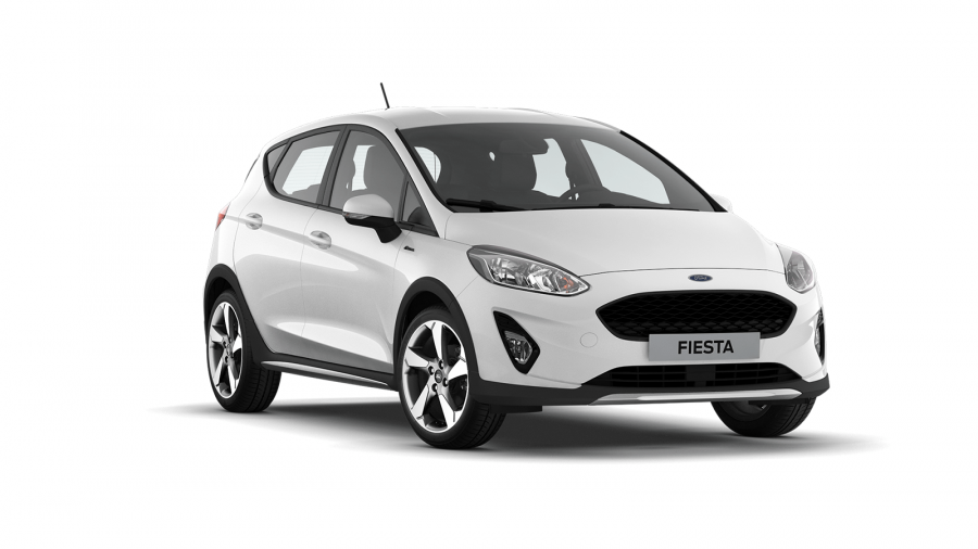 Ford Fiesta, Active, 5dveřová, 1,0 EcoBoost 70 kW/95 k, 6st. manuální, barva bílá