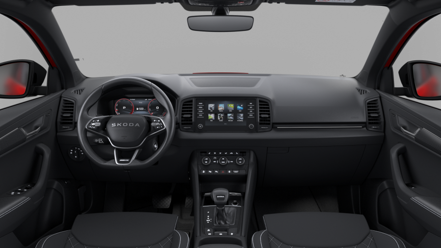 Škoda Karoq, 1,5 TSI 110 kW 7-stup. automat., barva červená