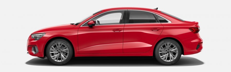 Audi A3, A3 Limuzína Advanced 35 TFSI CoD 110kW, barva červená