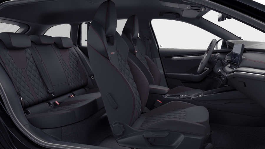 Škoda Octavia, 2,0 TSI 195 kW 7° automatická DSG, barva černá