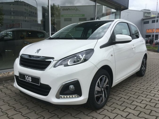 Peugeot 108, ALLURE 1,0VTi 72k S&S MAN5, barva bílá