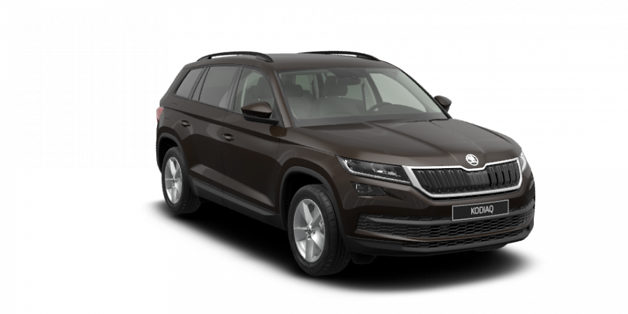 Škoda Kodiaq, 2,0 TDI 110 kW 6-stup. mech. 4x4, barva hnědá