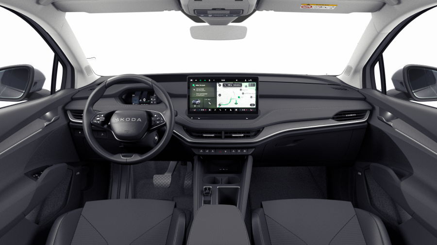 Škoda Enyaq iV, 82 kWh 210,00 kW 1° automatická, barva stříbrná