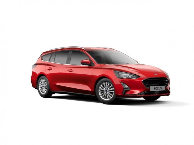 Ford Focus, kombi, Titanium Kombi 1,0 EcoBoost (mHEV) 114 kW / 155 k, barva červená