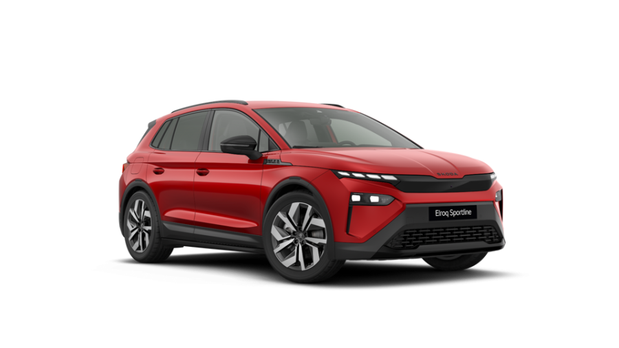 Škoda Elroq, 82 kWh 1° převodovka, barva červená