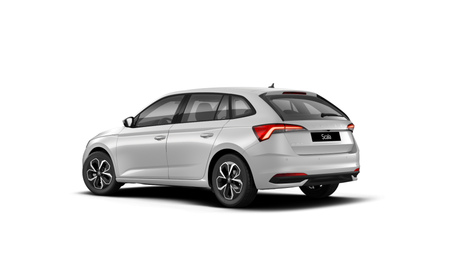 Škoda Scala, 1,0 TSI 85 kW 7° automatická DSG, barva bílá