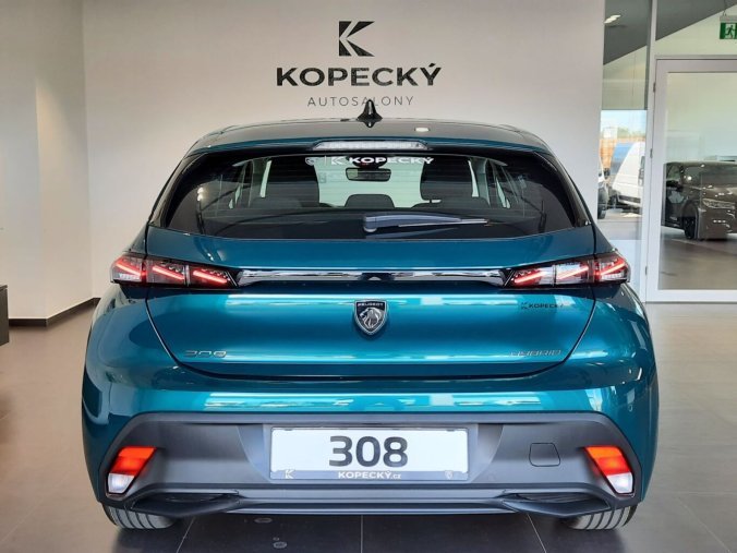 Peugeot 308, Peugeot 308 HB STYLE Hybrid 145 e-DCS6, barva modrá