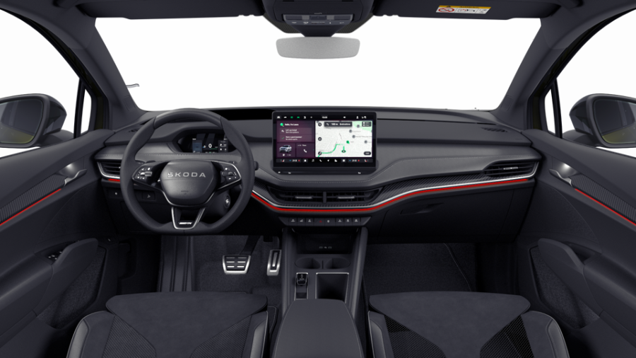 Škoda Enyaq iV, 82 kWh 1° automatická, barva zelená