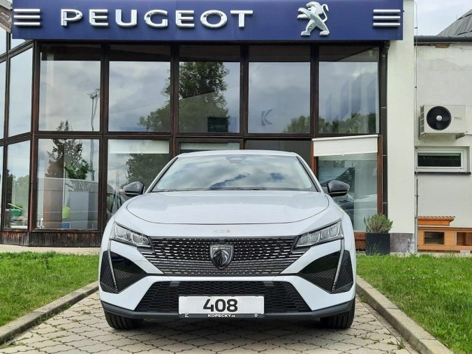 Peugeot 408, Peugeot 408 ALLURE Hybrid 145 e-DCS6, barva bílá