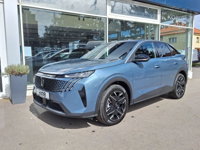 Peugeot 3008, Peugeot 3008 ALLURE Hybrid 145 e-DCS6, barva modrá